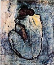 Blue Nude, 1902 /  Pablo Picasso