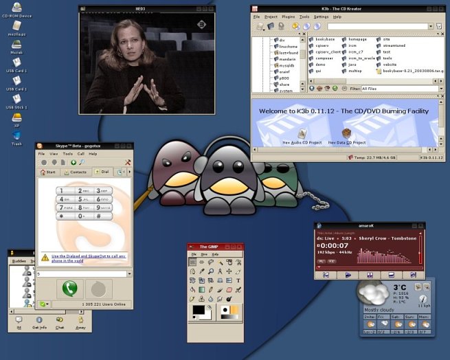 Linux Desktop snapshot
