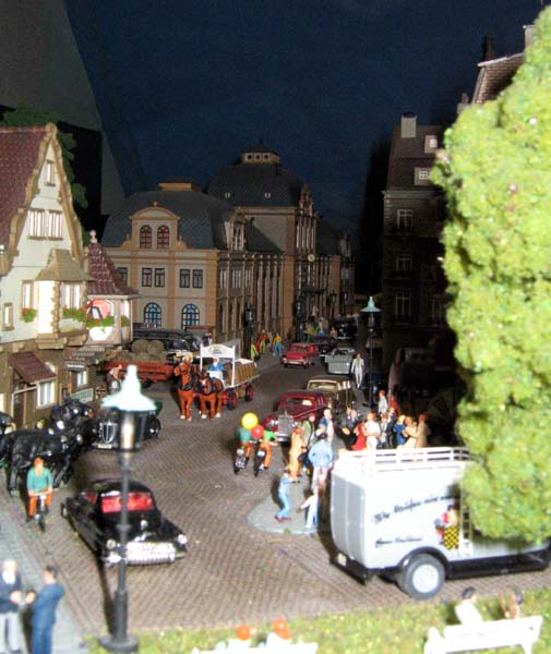 Streets and station of Baden Baden