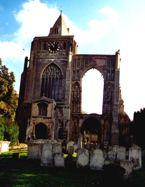 Exterior of the Abbey from the frontside (21-10-2001)